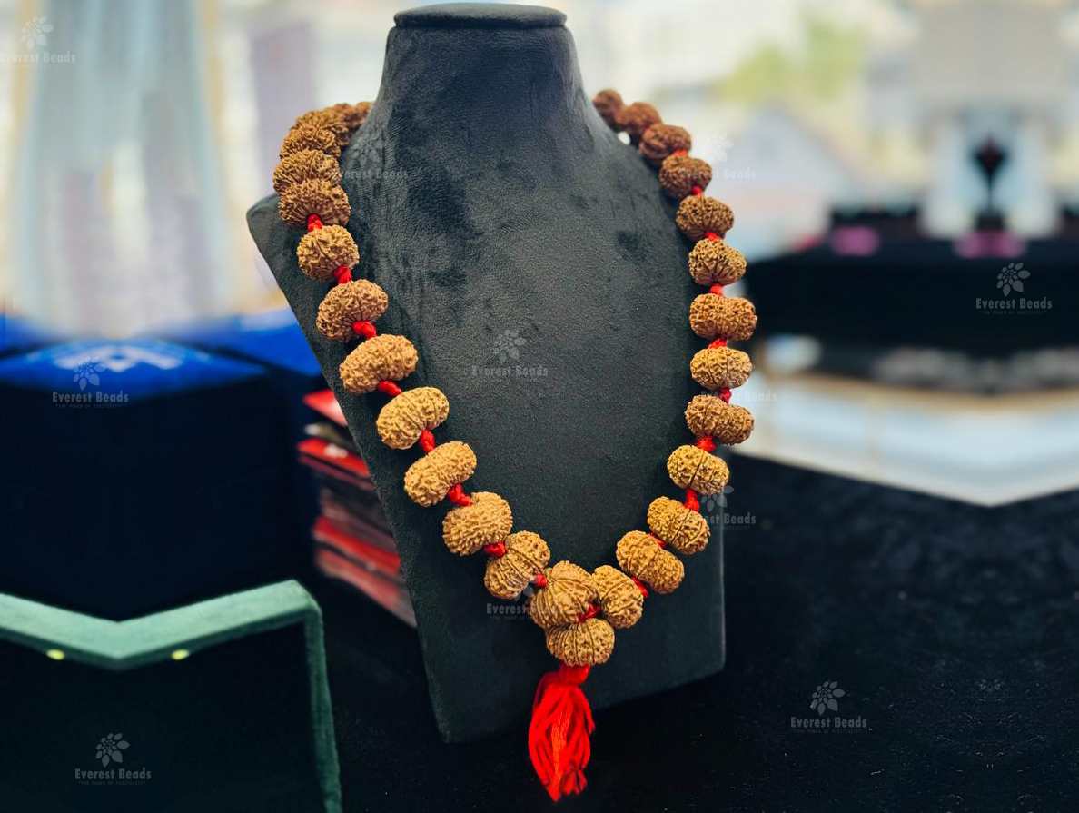 14 Mukhi Mala Everest Beads